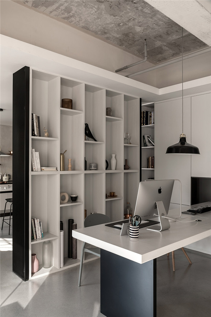 簡約優(yōu)雅工業(yè)混搭風(fēng)莫語生活私人工作室裝修設(shè)計實(shí)景圖