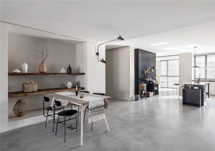 簡約優(yōu)雅工業(yè)混搭風(fēng)莫語生活私人工作室裝修設(shè)計實(shí)景圖