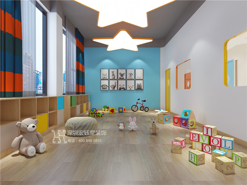 鄭州3Q兒童商學(xué)院教室裝修設(shè)計效果圖 鄭州3Q兒童商學(xué)院教室裝修設(shè)計效果圖