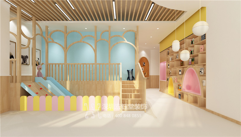鄭州維貝尼早教中心大廳活動(dòng)區(qū)裝修效果圖.jpg 鄭州維貝尼早教中心大廳活動(dòng)區(qū)裝修效果圖.jpg