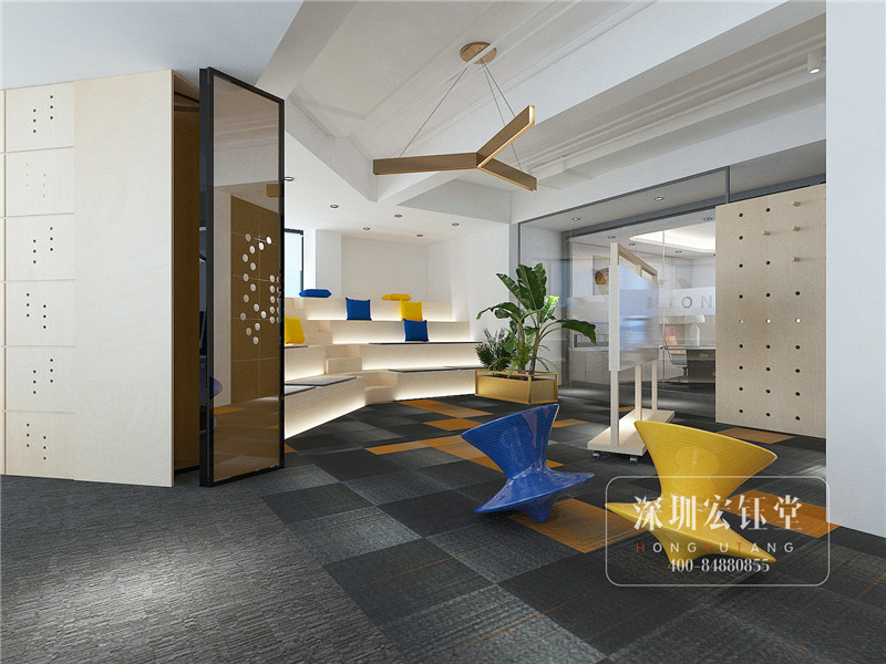 鄭州奧斯頓園林器械總部辦公室員工休閑區(qū)設(shè)計(jì)效果圖 鄭州奧斯頓園林器械總部辦公室員工休閑區(qū)設(shè)計(jì)效果圖