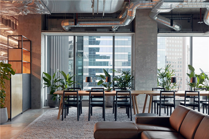 簡約時尚風辦公室裝修會議室實景圖 簡約時尚風辦公室裝修會議室實景圖