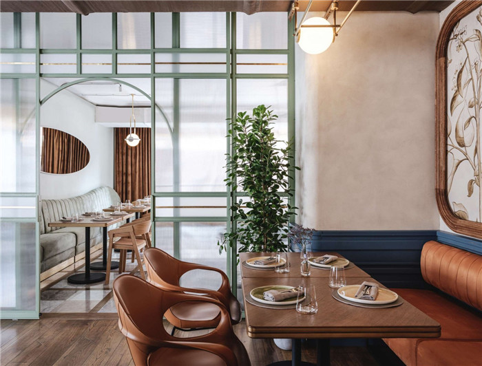 以優(yōu)雅與復(fù)古為名 They多功能融合主題餐廳設(shè)計方案 以優(yōu)雅與復(fù)古為名 They多功能融合主題餐廳設(shè)計方案