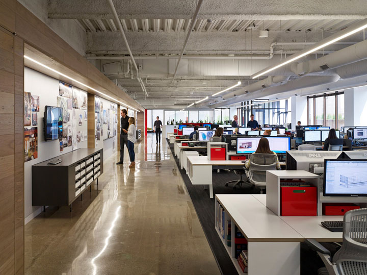 國外辦公室裝修辦公室區(qū)域 國外辦公室裝修辦公室區(qū)域