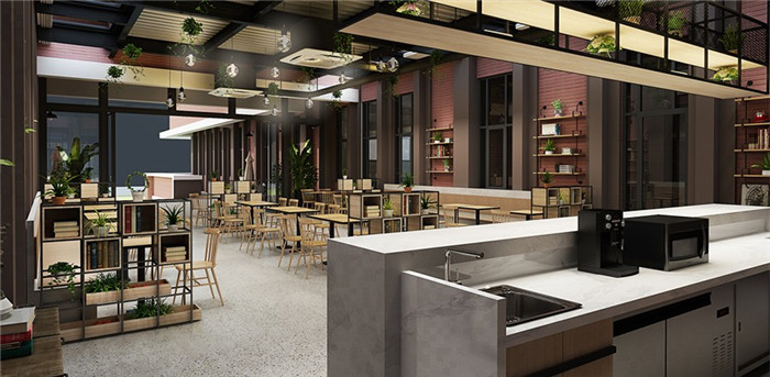 動漫公司工業(yè)風(fēng)辦公室裝修設(shè)計效果圖 動漫公司工業(yè)風(fēng)辦公室裝修設(shè)計效果圖