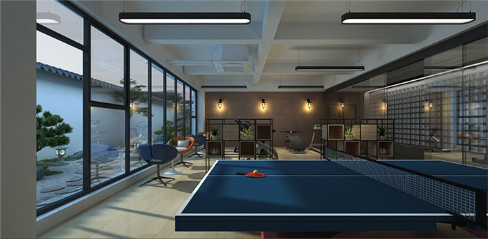 動漫公司工業(yè)風(fēng)辦公室休閑區(qū)裝修設(shè)計實景圖 動漫公司工業(yè)風(fēng)辦公室休閑區(qū)裝修設(shè)計實景圖