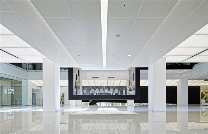 寧靜極簡風(fēng)網(wǎng)絡(luò)公司辦公室裝修案例