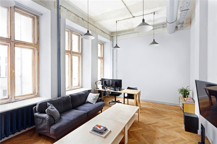 創(chuàng)意簡約風辦公室裝修設計小會議室實景圖 創(chuàng)意簡約風辦公室裝修設計小會議室實景圖