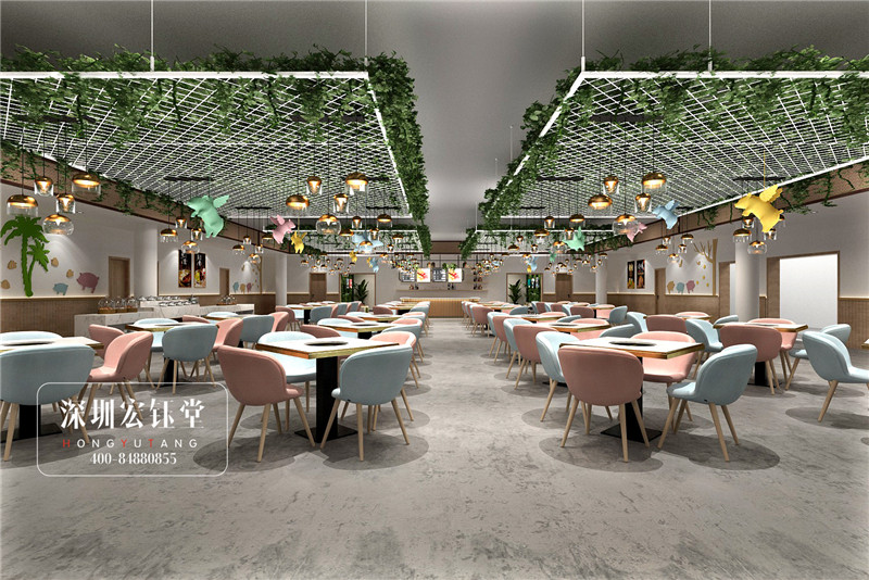 鄭州橡果綠色有機餐廳裝修設(shè)計案例 鄭州橡果綠色有機餐廳裝修設(shè)計案例