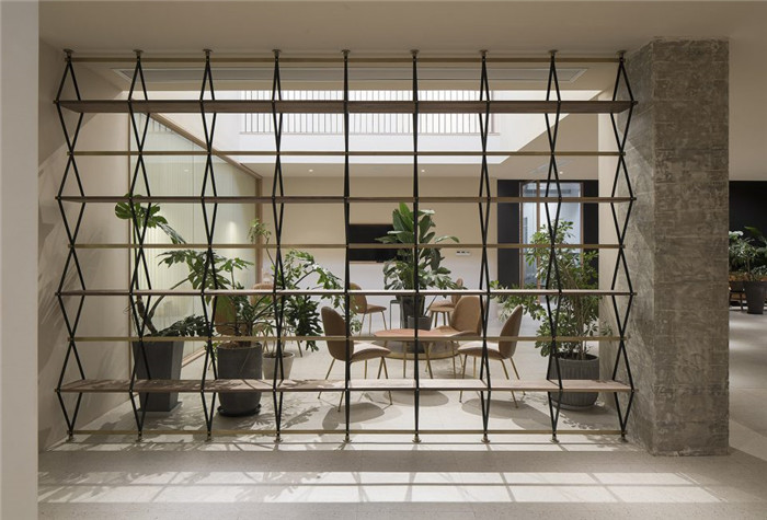 簡約風婚禮策劃機構辦公室裝修設計接待區(qū)效果圖