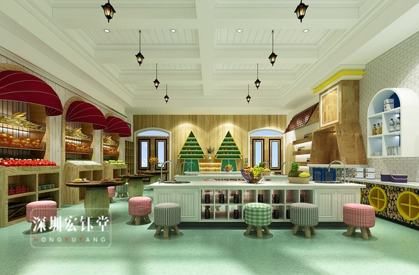 自然樹蒙特梭利幼兒園裝修設計案例