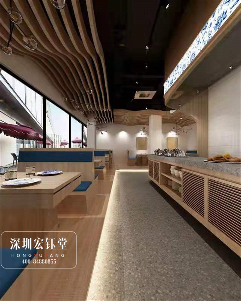 鄭州外婆印象特色餐廳裝修設計方案