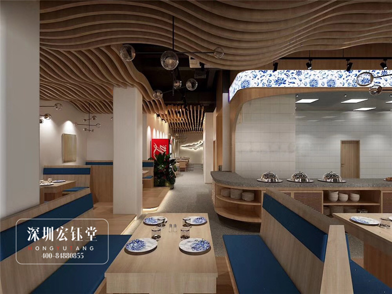 鄭州外婆印象餐廳裝修設計方案