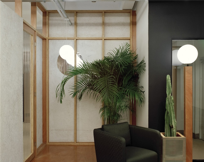 國際藝術教育中心隔斷裝修設計效果圖