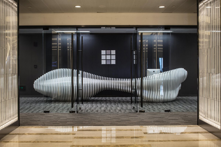 雕塑般辦公室裝修設(shè)計(jì)