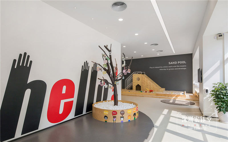 Windsor雙語幼兒園游戲區(qū)裝修設(shè)計方案