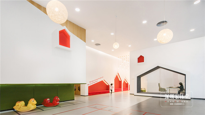 Windsor雙語幼兒園室內(nèi)裝修設(shè)計實景圖