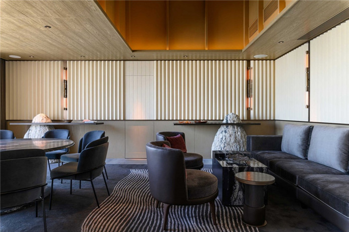 高端粵式餐廳設(shè)計(jì)案例   Ensue餐廳室內(nèi)裝修實(shí)景圖