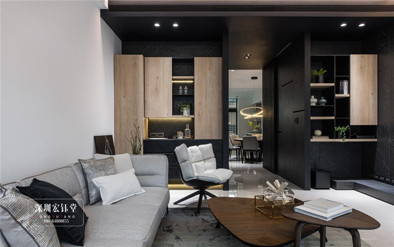 鄭州現(xiàn)代風(fēng)三層獨(dú)棟別墅裝修設(shè)計(jì)實(shí)景圖