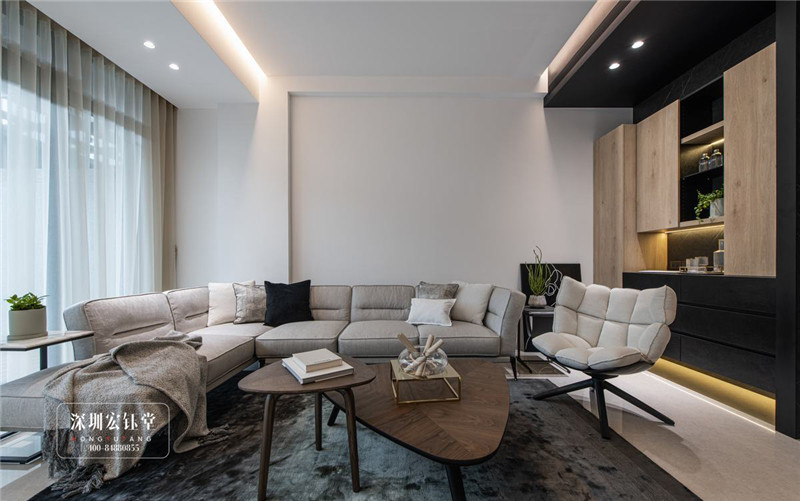 鄭州現(xiàn)代風(fēng)三層獨(dú)棟別墅裝修設(shè)計(jì)案例