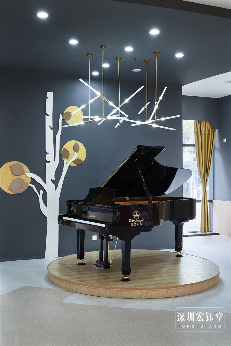 簡約大氣的貝貝樹幼兒園裝修設(shè)計(jì)圖