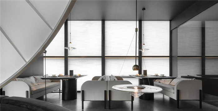 星盤散落下的貝殼 福州上餐廳主題餐飲空間設(shè)計(jì)案例 星盤散落下的貝殼 福州上餐廳主題餐飲空間設(shè)計(jì)案例