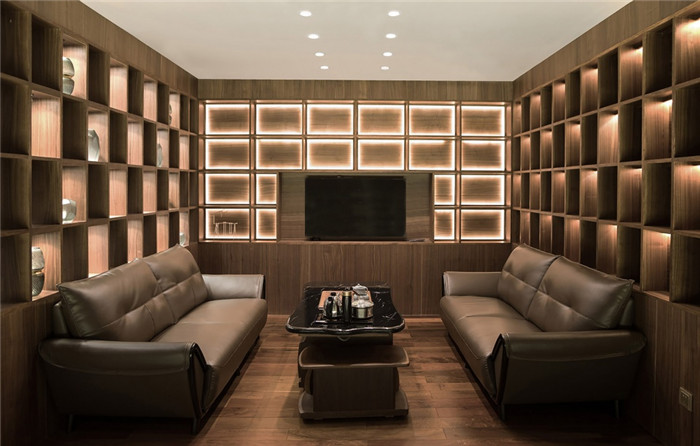 光影空間 日式鐵板料理餐廳VIP茶室裝修設計圖 光影空間 日式鐵板料理餐廳VIP茶室裝修設計圖