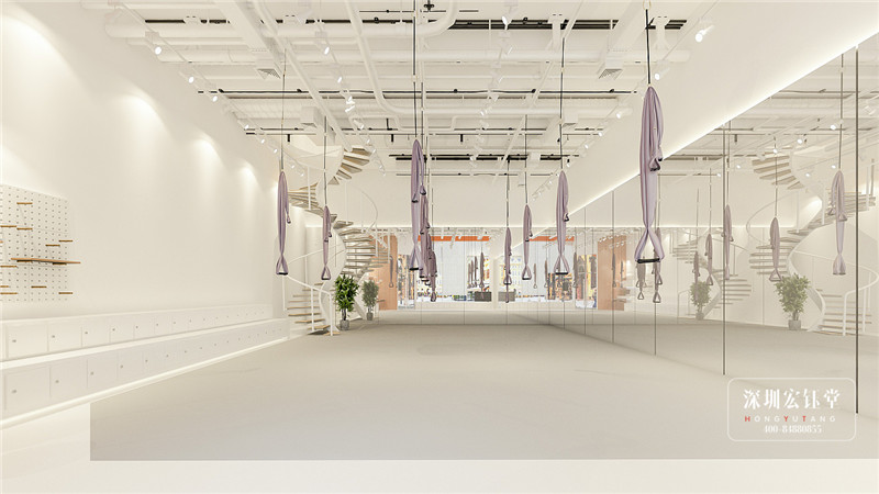 鄭州ONE+室內(nèi)蹦極館休閑區(qū)裝修設(shè)計(jì)方案