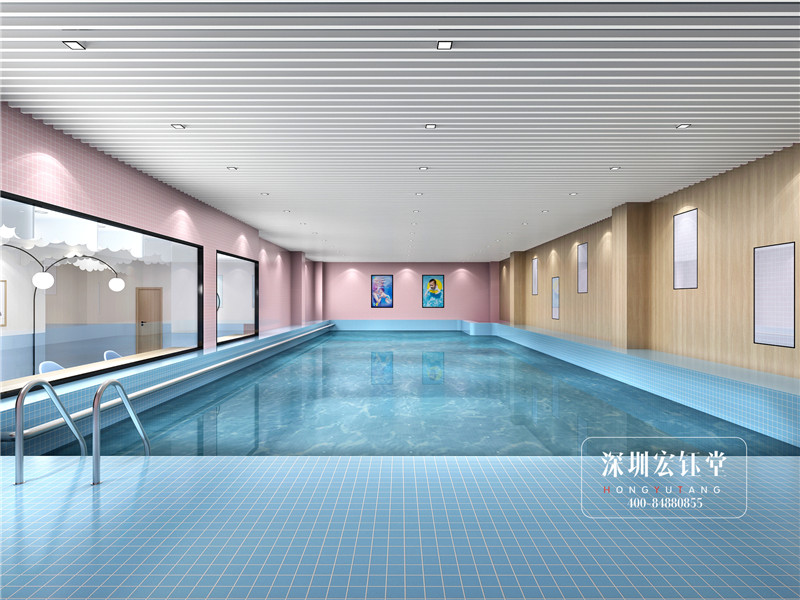 鄭州樂旗親子游泳館泳池裝修設(shè)計(jì)效果圖 鄭州樂旗親子游泳館泳池裝修設(shè)計(jì)效果圖
