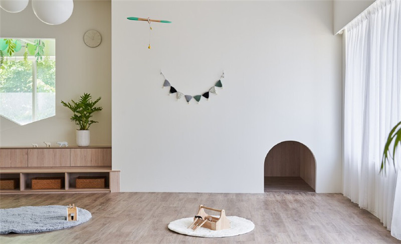 清新原木風(fēng)你好親子早教托兒所裝修設(shè)計(jì)案例 清新原木風(fēng)你好親子早教托兒所裝修設(shè)計(jì)案例