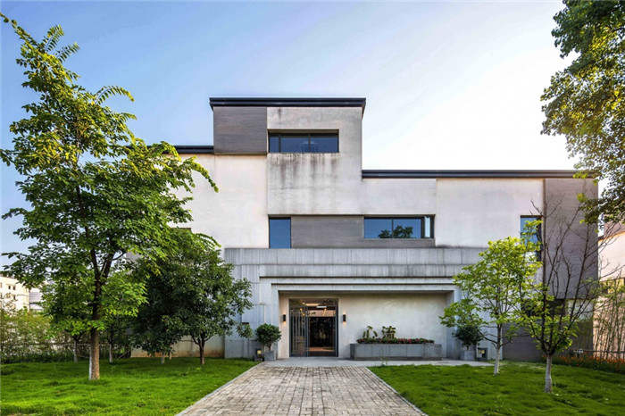 純粹簡約風的心流幼兒園入口裝修設(shè)計效果圖 純粹簡約風的心流幼兒園入口裝修設(shè)計效果圖