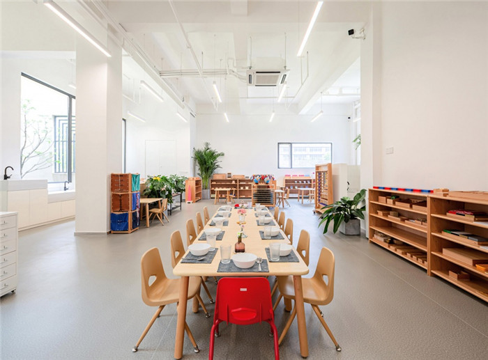 純粹簡約風的心流幼兒園室內(nèi)裝修設(shè)計效果圖 純粹簡約風的心流幼兒園室內(nèi)裝修設(shè)計效果圖