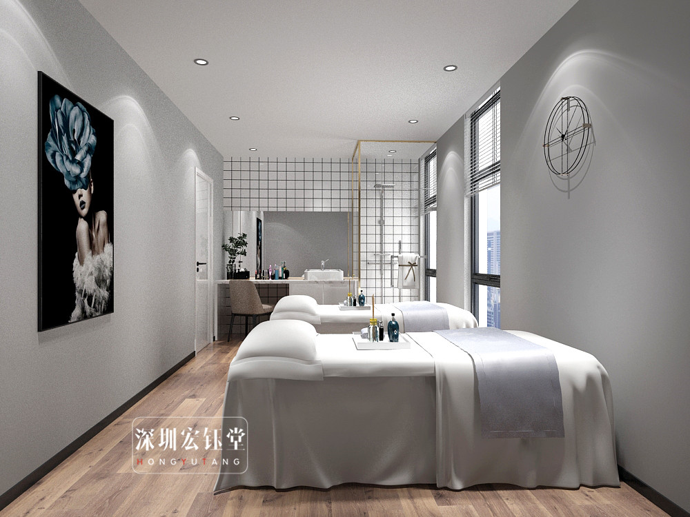 高端皮膚管理工作室裝修設計效果圖 高端皮膚管理工作室裝修設計效果圖