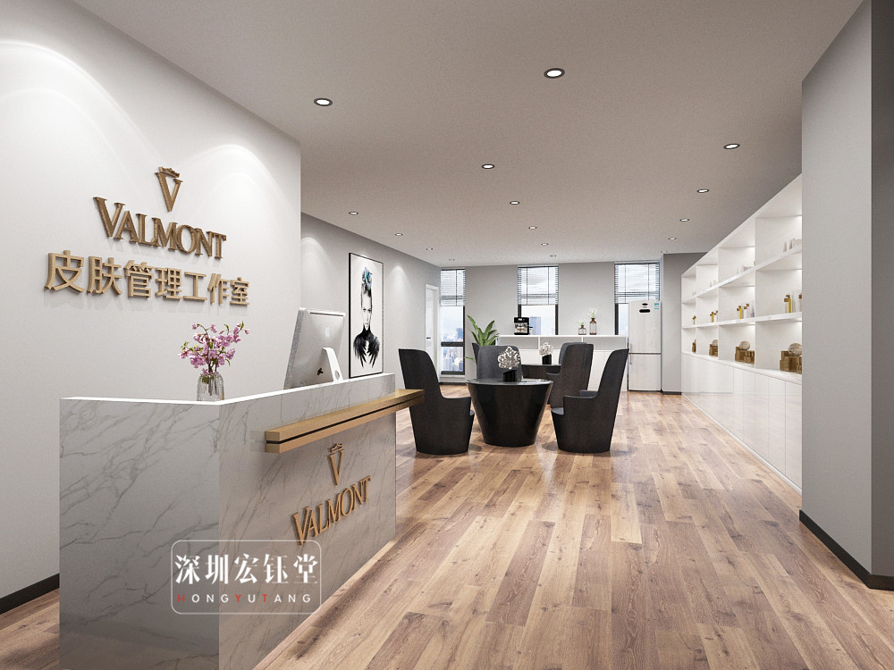 高端皮膚管理工作室裝修設計效果圖 高端皮膚管理工作室裝修設計效果圖