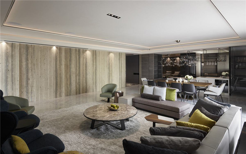 530平現(xiàn)代大氣的豪宅裝修設(shè)計(jì)方案