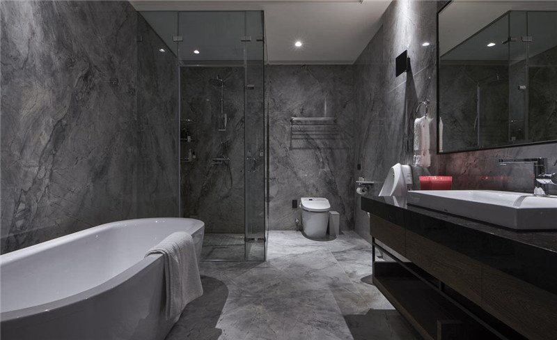 530平現(xiàn)代奢華別墅臥室衛(wèi)生間設(shè)計(jì)方案