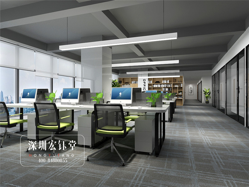 河南鷹豪科技公司辦公區(qū)裝修設(shè)計(jì)圖 河南鷹豪科技公司辦公區(qū)裝修設(shè)計(jì)圖