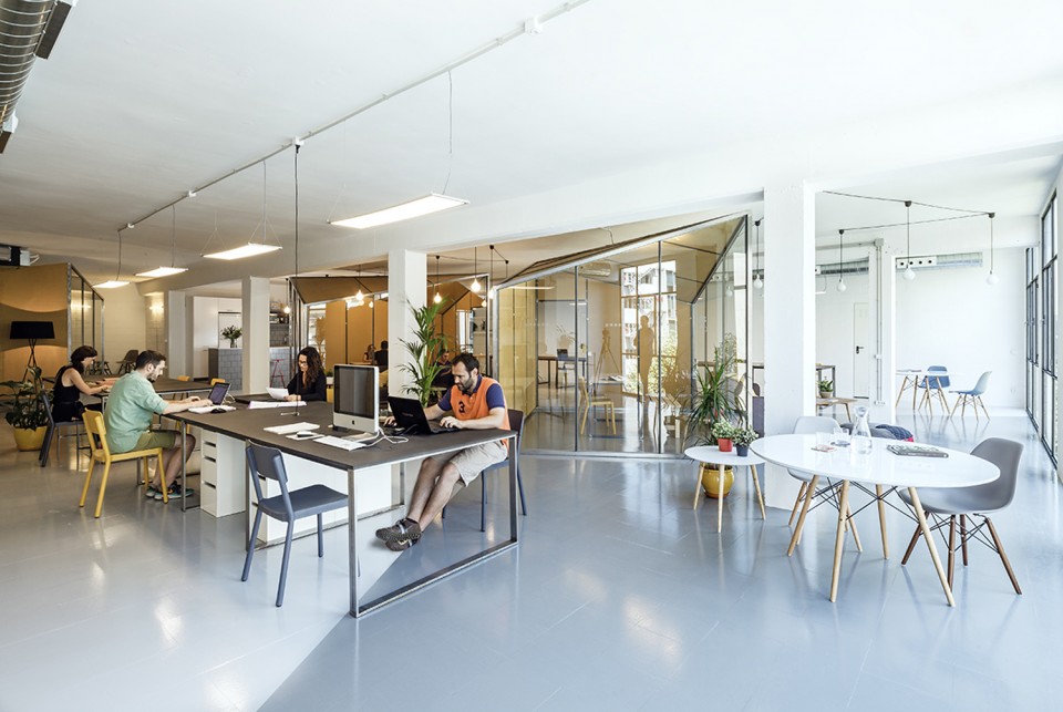 開(kāi)放空間辦公室裝修效果圖