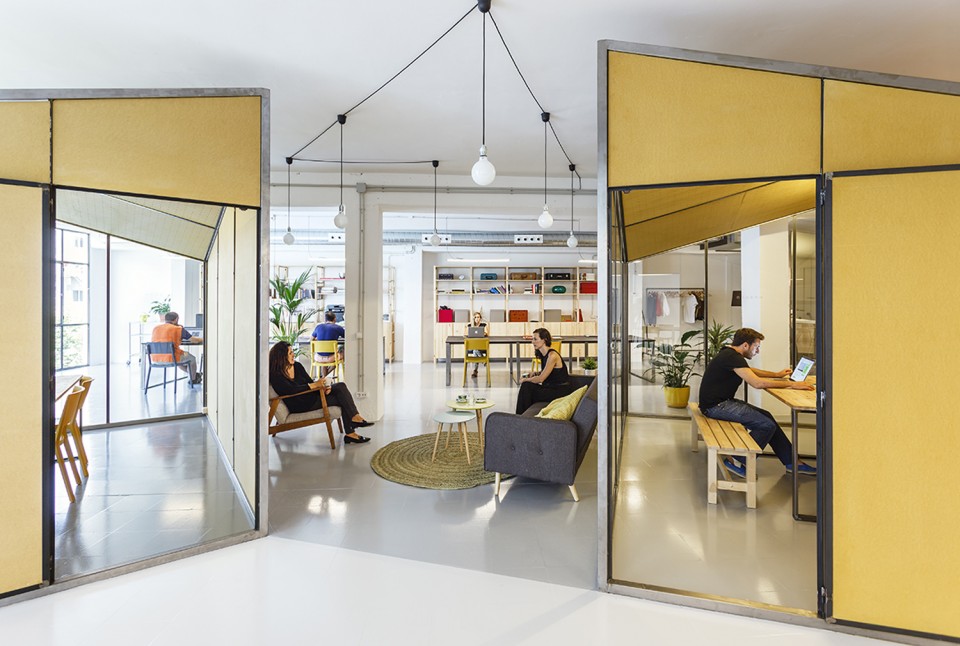 開(kāi)放空間辦公室裝修效果圖