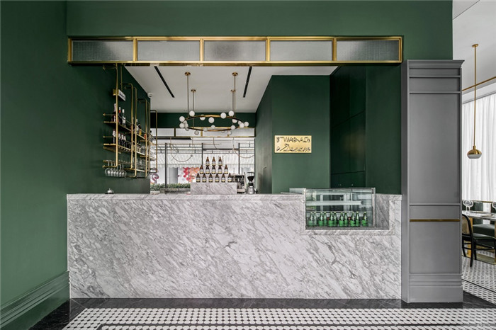 高端西餐廳吧臺裝修設計圖 高端西餐廳吧臺裝修設計圖