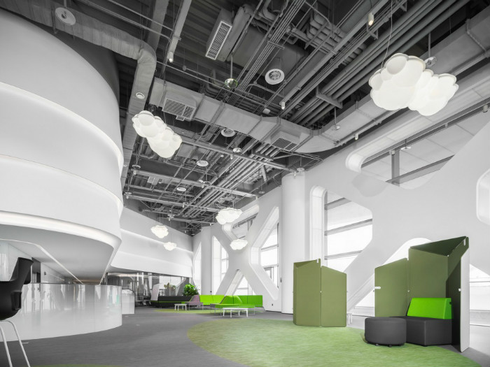 鄭州宏鈺堂推薦高科技公司時尚辦公裝修案例 鄭州宏鈺堂推薦高科技公司時尚辦公裝修案例