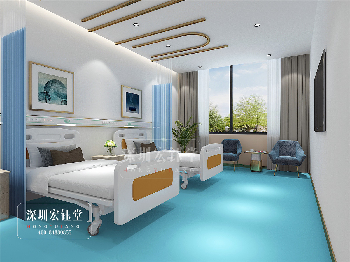 鄭州佑尓美醫(yī)療整形醫(yī)院二樓病房區(qū)裝修設計方案-宏鈺堂作品 鄭州佑尓美醫(yī)療整形醫(yī)院二樓病房區(qū)裝修設計方案-宏鈺堂作品