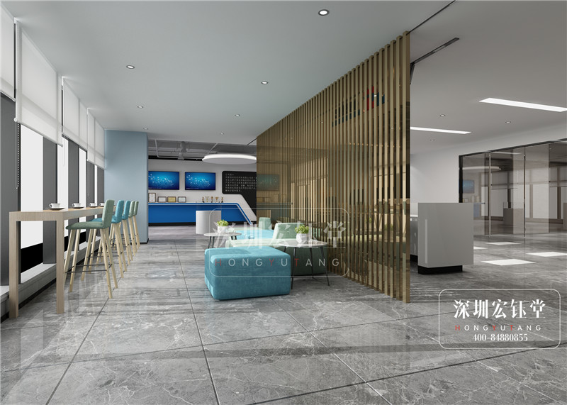 河南信安世紀(jì)辦公室接待區(qū)裝修效果圖 河南信安世紀(jì)辦公室接待區(qū)裝修效果圖