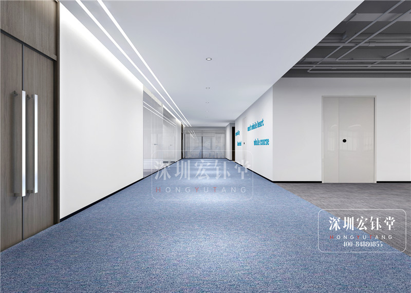 信安世紀(jì)辦公室走廊裝修 信安世紀(jì)辦公室走廊裝修