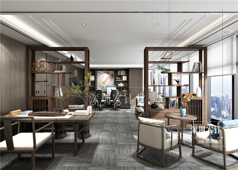 信安世紀(jì)董事長室裝修效果圖 信安世紀(jì)董事長室裝修效果圖