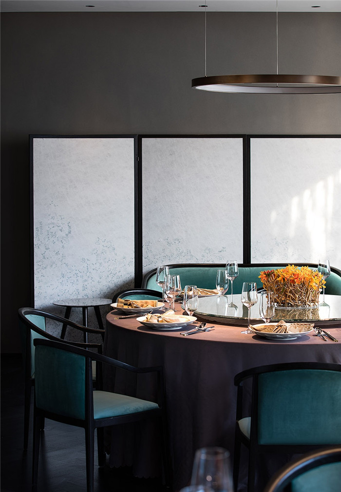 肆佰捌食肆新中式高端餐廳包房裝修設計方案分析 肆佰捌食肆新中式高端餐廳包房裝修設計方案分析