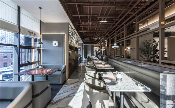 鄭州餐廳裝修公司分享金香匯晚茶店裝修設(shè)計方案 鄭州餐廳裝修公司分享金香匯晚茶店裝修設(shè)計方案