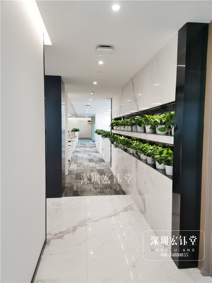 鄭州曠真律師辦公室走廊裝修實景圖 鄭州曠真律師辦公室走廊裝修實景圖