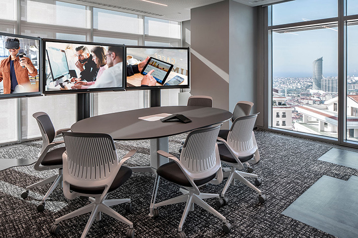 年輕多元的國外大型軟件科技公司辦公室小型會議室裝修設(shè)計圖 年輕多元的國外大型軟件科技公司辦公室小型會議室裝修設(shè)計圖