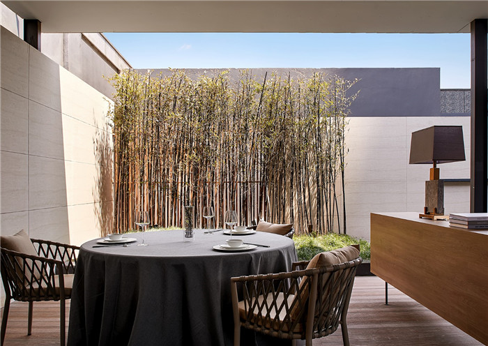 榮味-汀餐廳設(shè)計(jì)  現(xiàn)代雅致的高端餐飲會所包廂裝修設(shè)計(jì)方案